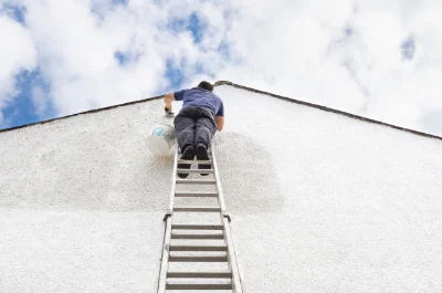 Peinture extérieure à Lamadeleine-Val-des-Anges — façades et ravalement